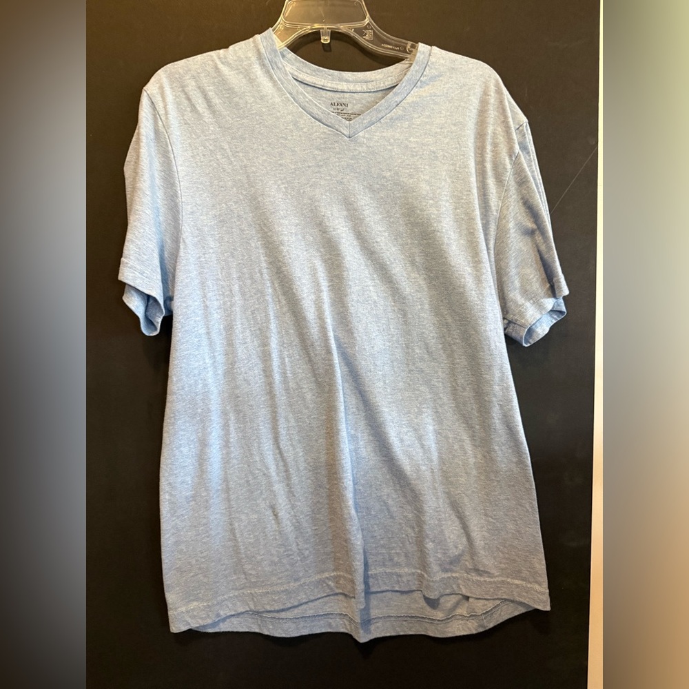Marsh Landing Light Blue Short Sleeve V-Neck Tee